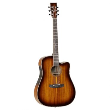 GUITARRA ACÚSTICA TANGLEWOOD TW5KOA DREADNOUGHT CUTAWAY