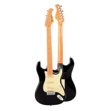 GUITARRA ELÉCTRICA PRODIPE SERIE ST80-MA STRATOCASTER NEGRA