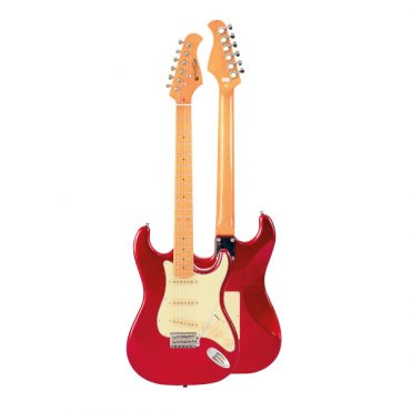 GUITARRA ELÉCTRICA PRODIPE SERIE ST80-MA STRATOCASTER ROJA