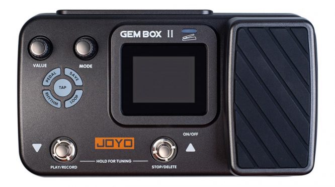 GEM-BOX-II   - PEDALERA MULTIEFECTOS / LOOPER JOYO