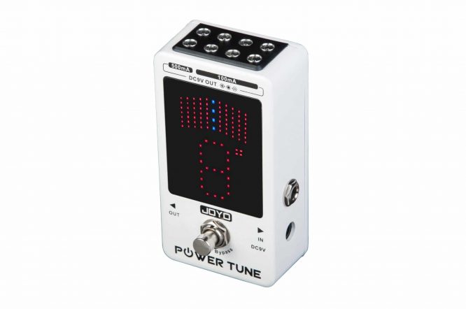 JF-18R POWERTUNE - PEDAL AFINADOR JOYO CON SALIDAS PARA ALIMENTAR 8 PEDALES - Imagen 4