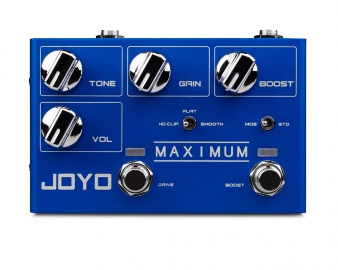 R-05 - PEDAL DE BOOSTER OVERDRIVE R-SERIES DE JOYO