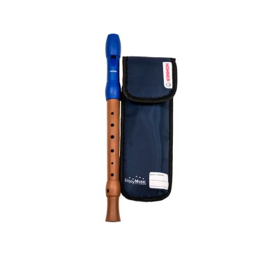 Flauta Hohner 9585-2 Mixta Boquilla Azul Digitación Alemana 2 Piezas