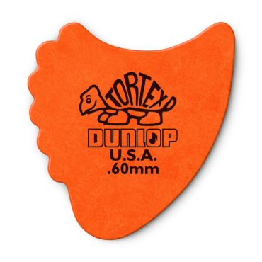 Bolsa 72 Púas Dunlop 414R-060 Tortex Fins 0.60mm