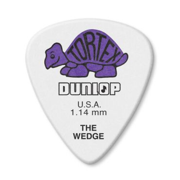 Bolsa 72 Púas Dunlop 424R-114 Tortex Wedge 1.14mm
