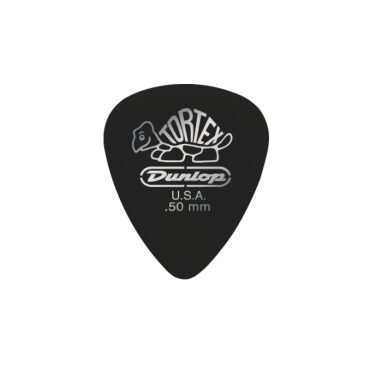 Caja 432 Púas Dunlop 4880 Tortex Pitch Black Standard