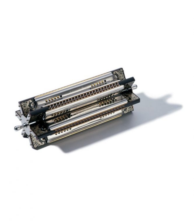 6 Armónicas Hohner Kreuzwender 53/288 Tremolo (CDFGABB)