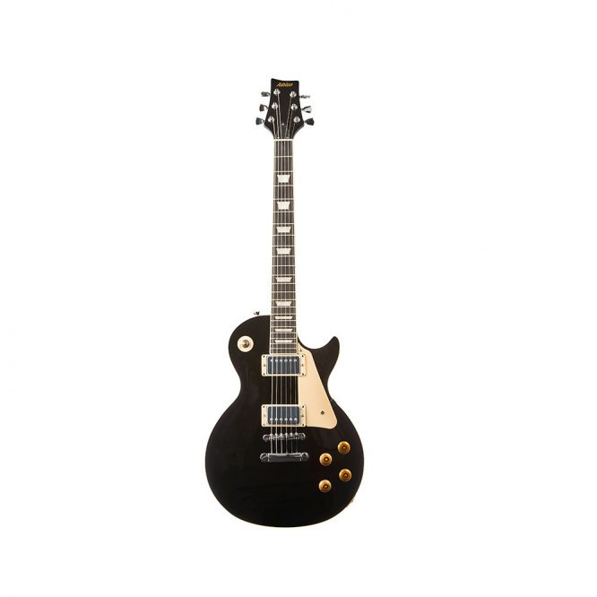 Guitarra Eléctrica Ashton Tipo LP Negro AGL343BK                                      