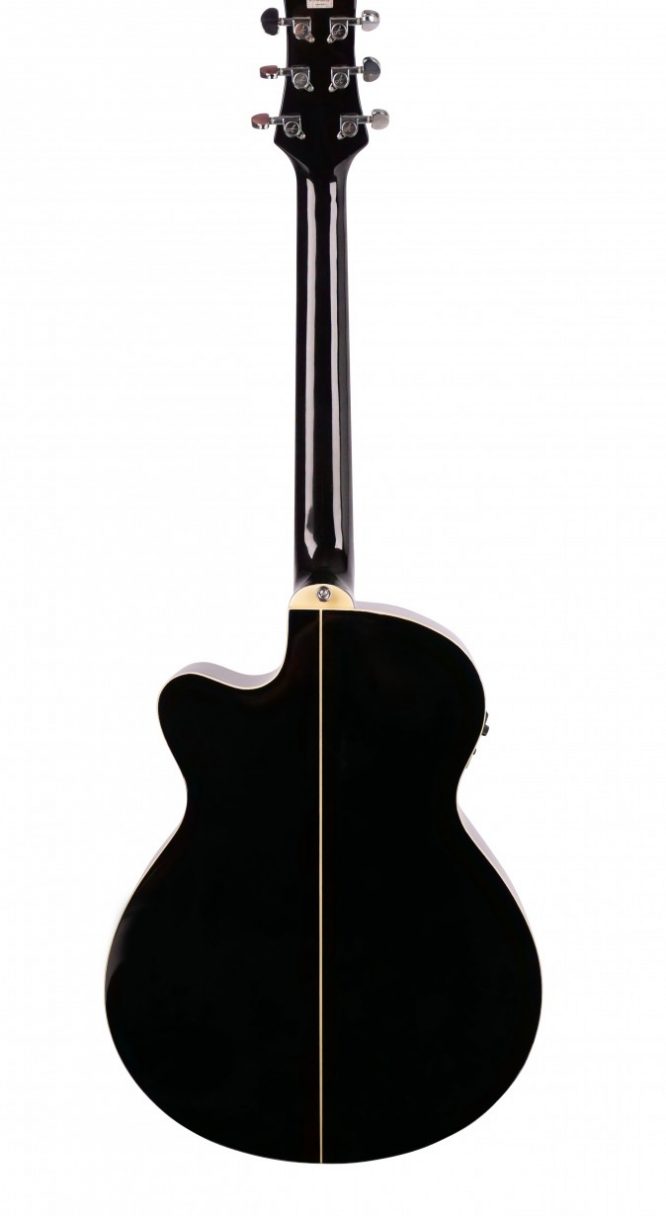 Guitarra Electroacústica Apx Negra Ashton SL29CEQBK - Imagen 2