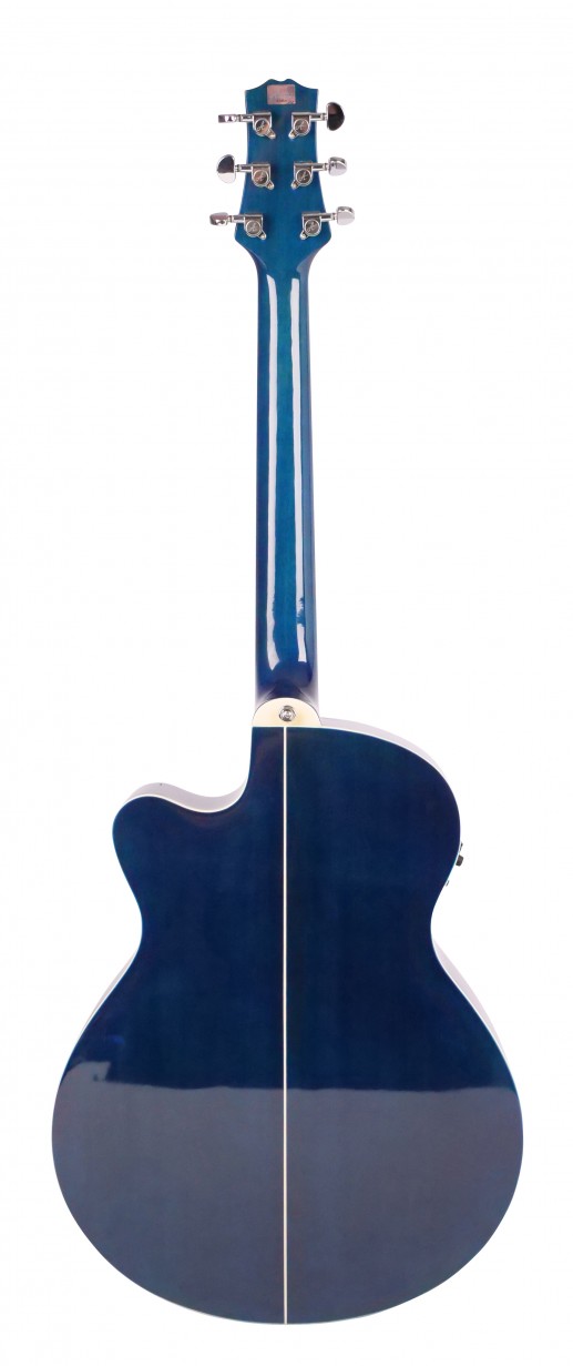 Ashton Acoustic Guitar アクアブルーアコースティックギター Ashton Acoustic Guitar (with steel strings, strap and bag