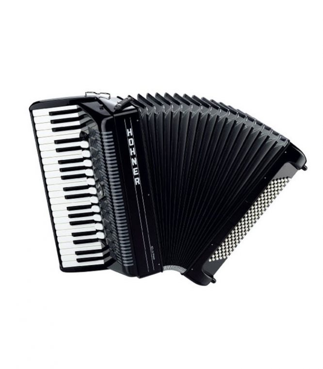 Acordeón Hohner Amica IV 96 bajos A4322 negro