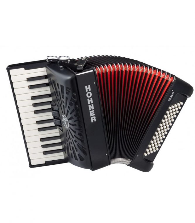 Acordeón Hohner Bravo II 60 A16961 Negro