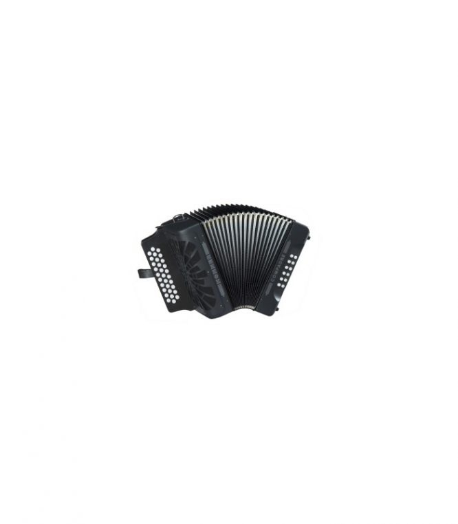 Acordeón Hohner Compadre GCF A-4822 Negro