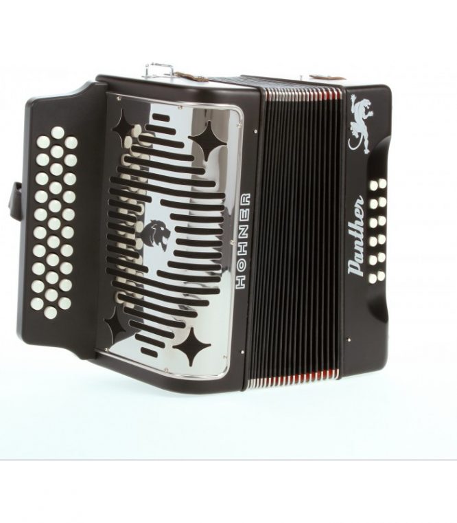 Acordeón Hohner Panther A-4800-GCF Negro mate