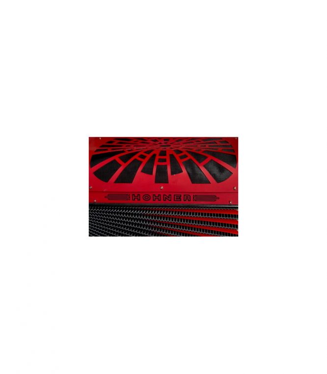 Acordeón Hohner Rey Vallenato FBbEb A-4944 Rojo