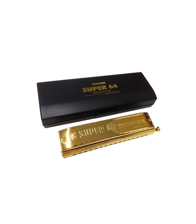 Armónica Hohner Super 64 7583/64 Dorada