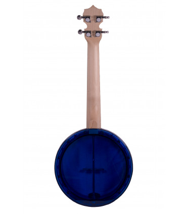 Banjolele Bones BB400A 4 cuerdas Azul - Imagen 2