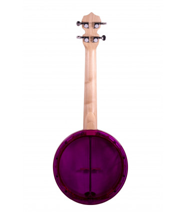 Banjolele Bones BB400P 4 cuerdas Púrpura - Imagen 2