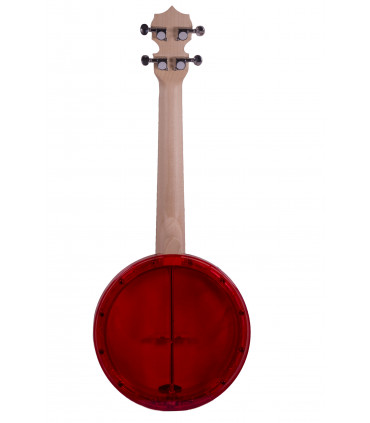 Banjolele Bones BB400R 4 cuerdas Rojo - Imagen 2