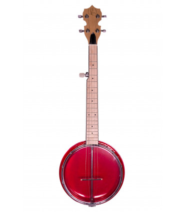 Banjolele Bones BB500R 5 cuerdas Rojo