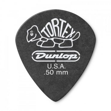 Bolsa 72 Púas Dunlop 482R-050 Tortex Pitch Black Jazz 0.50mm