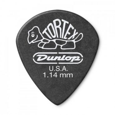 Bolsa 72 Púas Dunlop 482R-114 Tortex Pitch Black Jazz 1.14mm