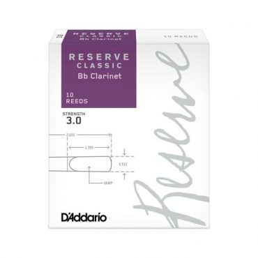 Caja 10 Cañas Clarinete Classic Rico Reserve 3