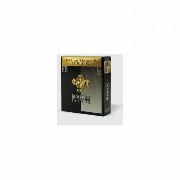 Caja 10 Cañas Clarinete Rico Gran Concert Select Evolution 2½