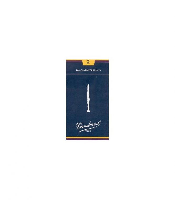Caja 10 Cañas Requinto Vandoren Tradicional 2 caja azul