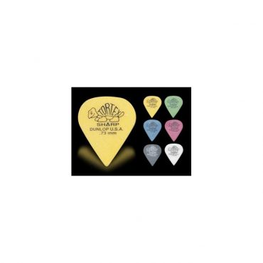 Caja 216 Púas Dunlop 4121 Tortex Sharp