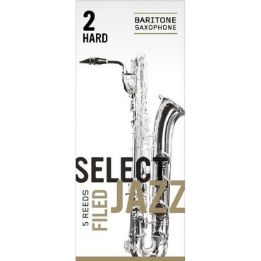 Caja 5 Cañas Saxo Barítono Select Jazz Rico Select 2 Dura Filed