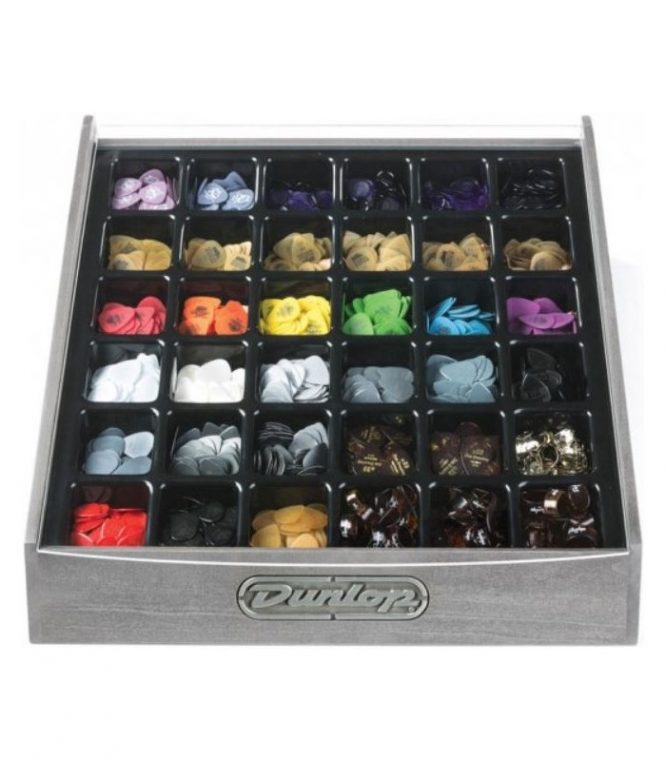 Expositor 1208 Púas Dunlop CP-36GW Counter Display