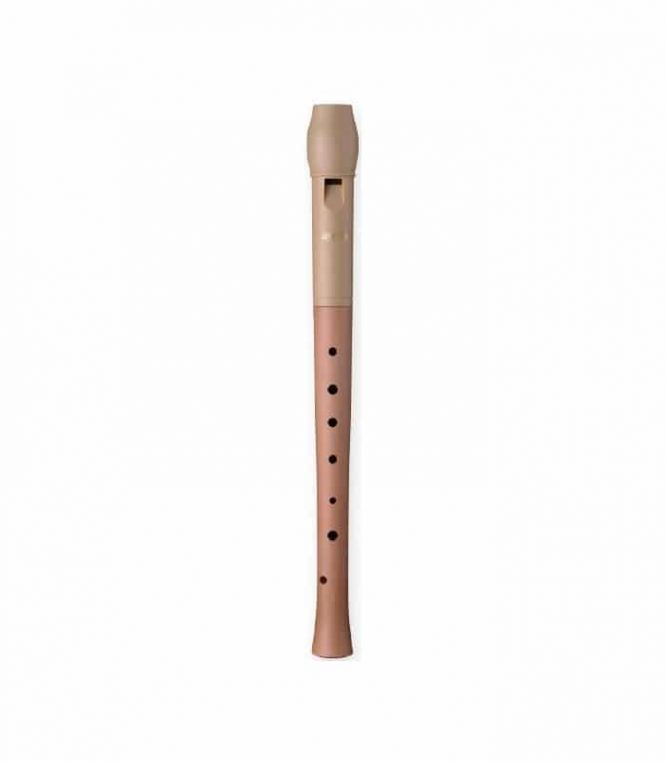 Flauta Dulce Soprano Digitación Alemana Smart WRS-4338G-BG Mixta Beige