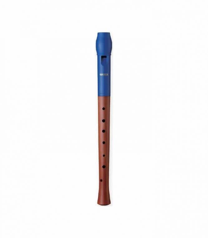 Flauta Dulce Soprano Digitación Alemana Smart WRS-4338G-BL Mixta Azul