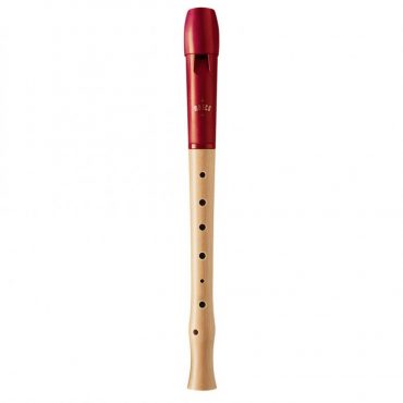 Flauta Moeck Soprano Flauto1 Plus 1020 Mixta Digitación Alemana