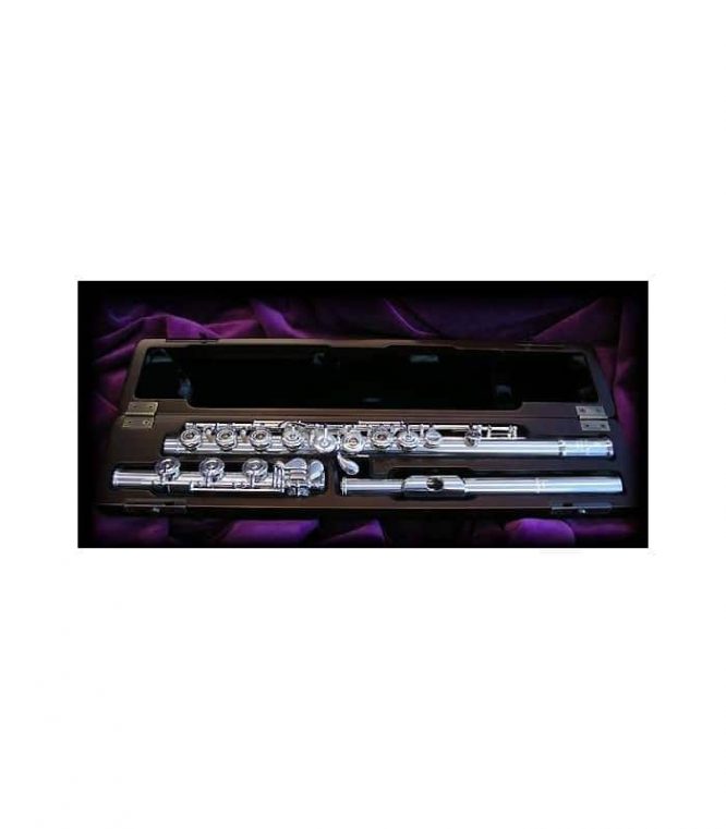 Flauta Pearl 8800-RBE Cantabile Platos Abiertos Desalineados Plata 997