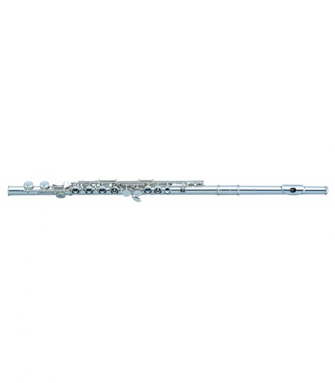 Flauta Pearl F665-E Quantz Forza Platos Cerrados Desalineados Mecanismo Mi