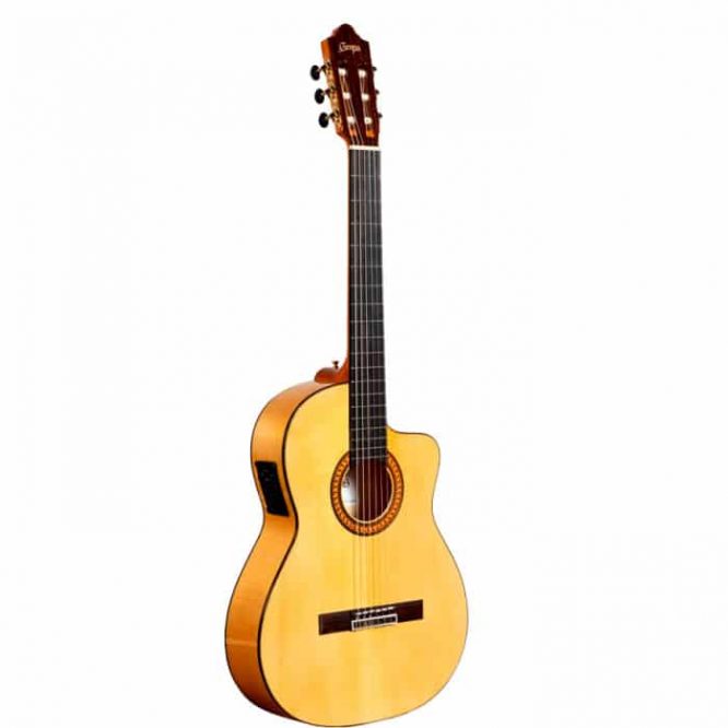 Guitarra Flamenca Electroacústica Camps CUT-500S-CL-BL