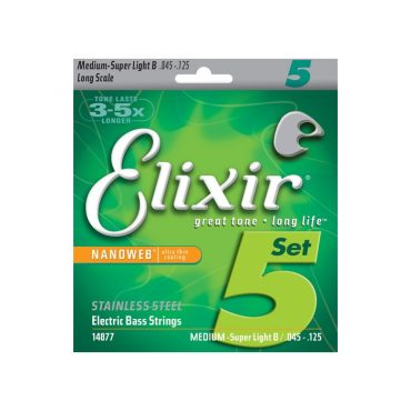 JGO ELIXIR BAJO 5 CDAS S.STEEL 14877 (045-125)