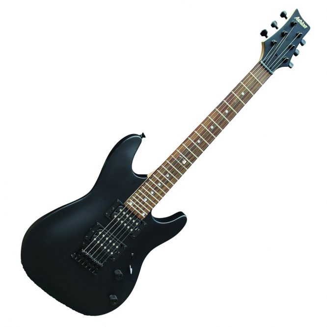 GUITARRA ELECTRICA 3/4 BK DOS HUMBUCKERS JOEYBACKSTAGE-BK
