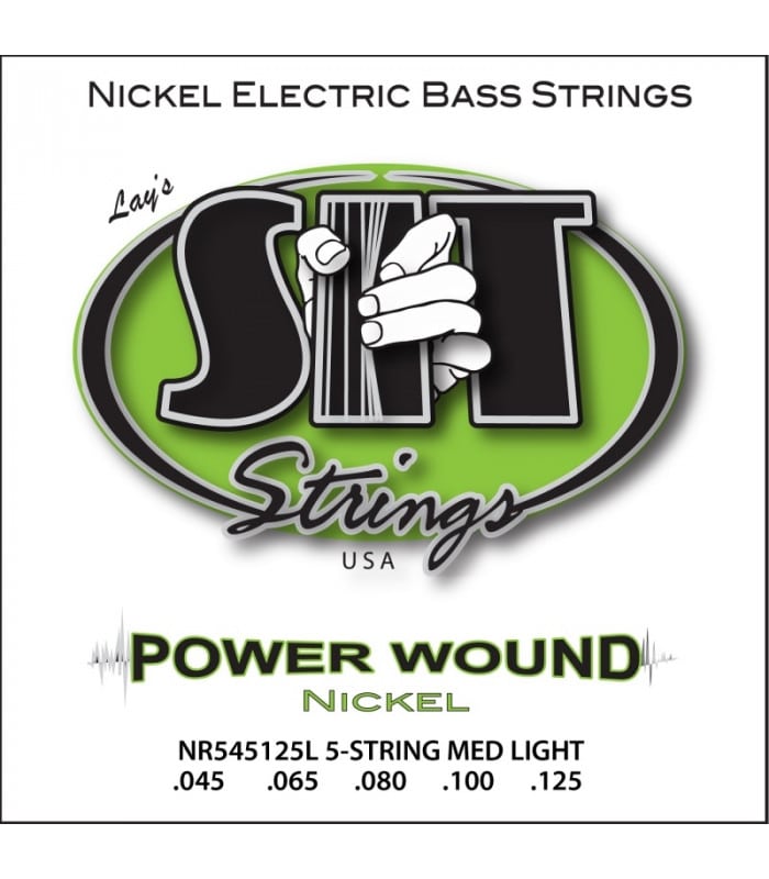 Juego 5 Cuerdas Bajo SIT Powerwound NR545125L 045-125