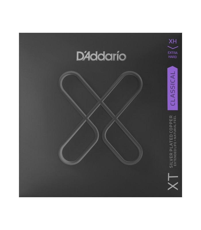 Juego Cuerdas Guitarra Clásica D'Addario XTC-44 Tensión Extra Fuerte