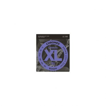 Juego D'Addario Eléctrica Entorchado Plano ECG-24 (11-50)