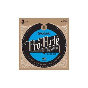 Juego D'Addario Tensión Fuerte Clásica EJ-46-3D
