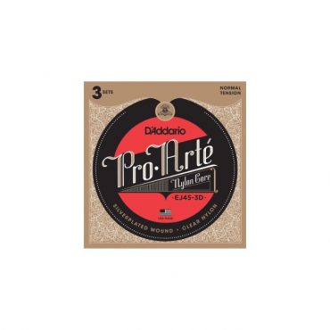 Juego D'Addario Tensión Normal Clásica EJ-45-3D