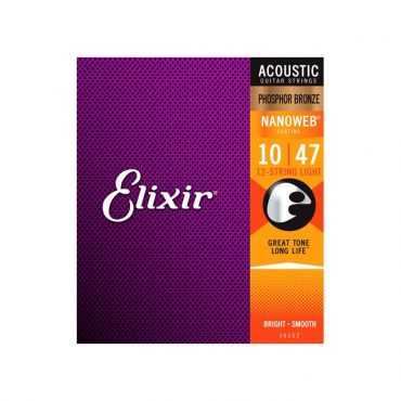 Juego Elixir Acústica 12 Cuerdas Nanoweb Ph 16152 (10)