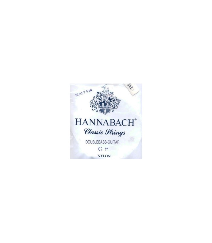 Juego Guitarra Contrabajo 4 Cuerdas Hannabach 841MT4S