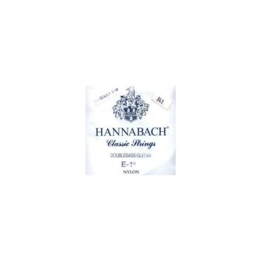 Juego Guitarra Contrabajo 6 Cuerdas Hannabach 841MT6S