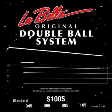 Juego La Bella Bajo Double Ball Bass Standard S100S (045-105)