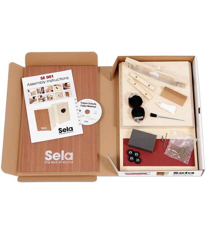 Kit montaje Cajón Flamenco Sela (SE-001)